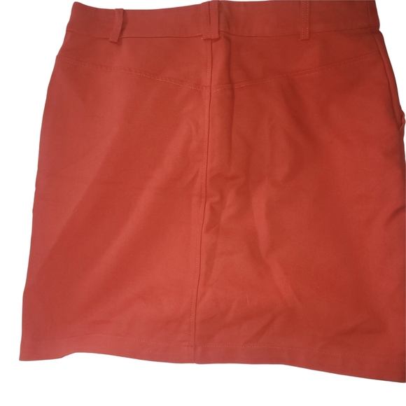 Ichi Terra Cotta Colored Mini Skirt - Picture 3 of 3